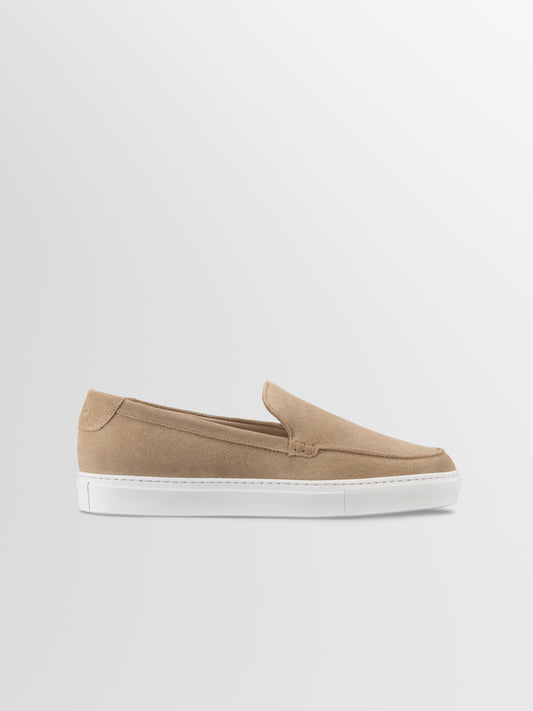 Lido Wildleder-Loafer in Rehbraun