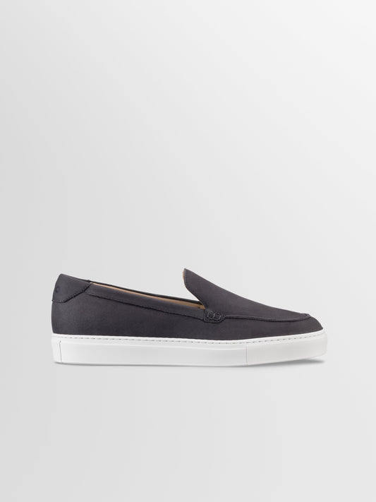 Lido Nubuk-Loafer in Obsidian