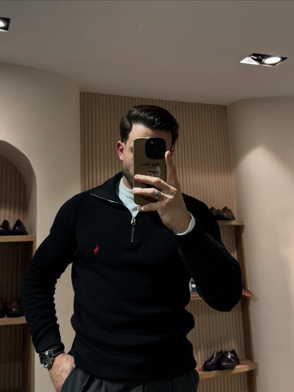 Classic Quarter-Zip Sweater