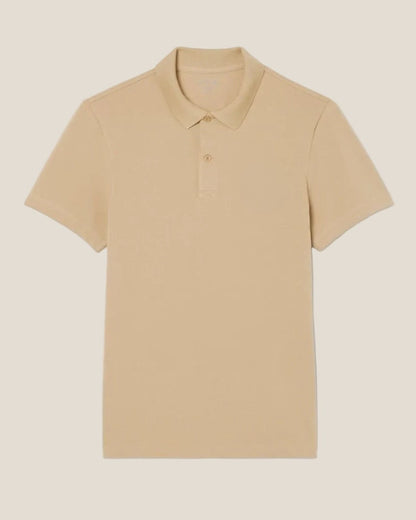 Regular Fit Cotton Blend Polo Shirt