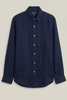 Linen/Remi Blend Shirt, Navy