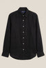 Linen/Remi Blend Shirt, Black