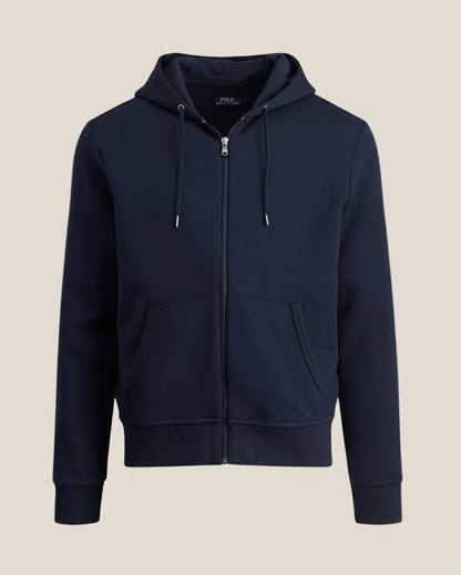 Double-Knit Full-Zip Hoodie