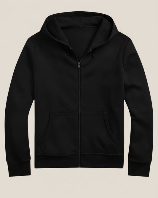 Double-Knit Full-Zip Hoodie