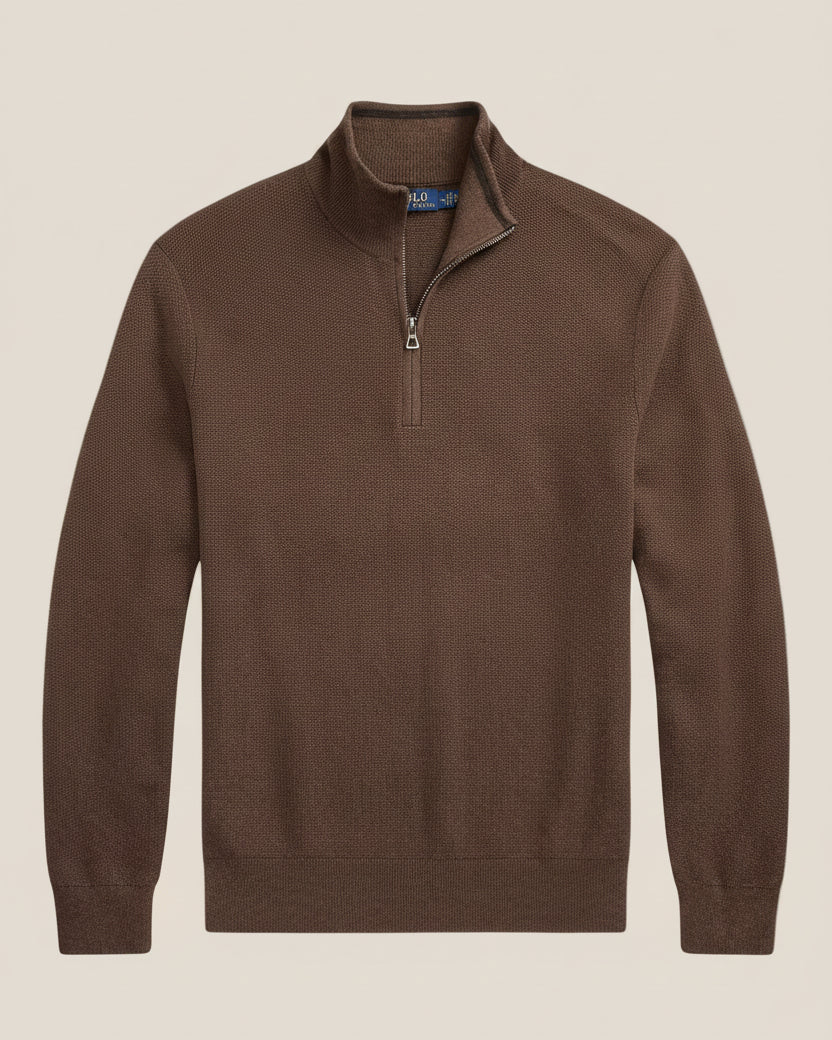 Classic Quarter-Zip Sweater