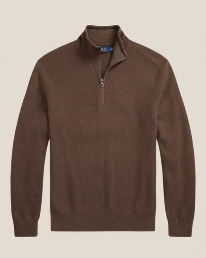 Classic Quarter-Zip Sweater