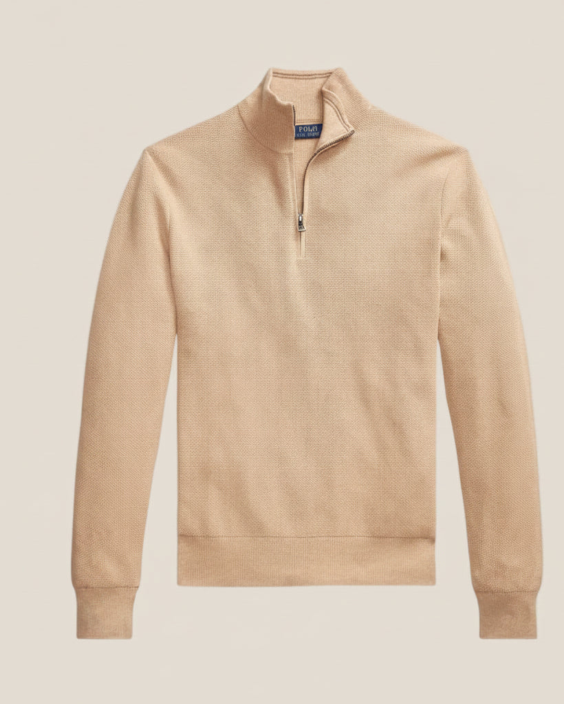 Classic Quarter-Zip Sweater