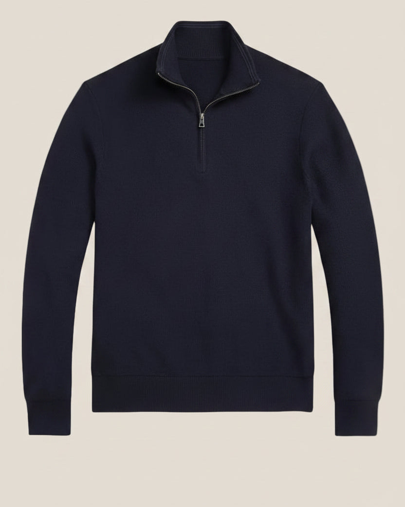Classic Quarter-Zip Sweater