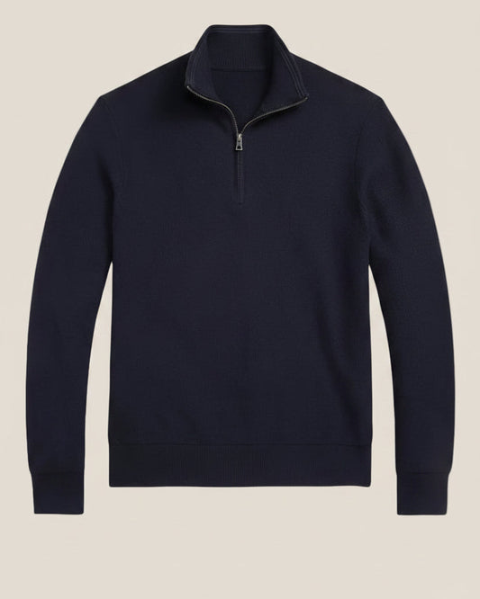 Classic Quarter-Zip Sweater