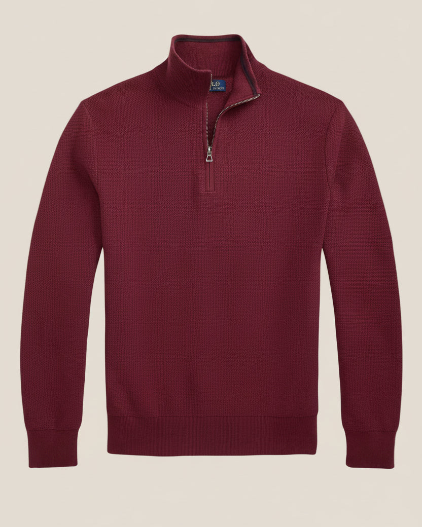 Classic Quarter-Zip Sweater